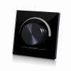 LED SL-2805 RF DIMMER forgatógombos fali fekete LED SL-2805 RF DIMMER forgatógombos fali fekete