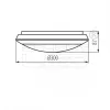 Kanlux DABA N LED SMD DL-16W lámpa 4000K 19062