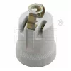 Kanlux HLDR E27-D porcelán foglalat talpas rögzítővel /2162/