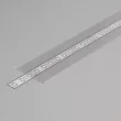 LED profil fedél  "H"  FLAT8 víztiszta