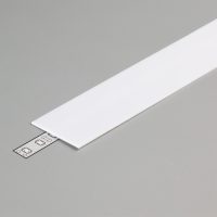 LED profil fedél  "H"  FLAT8 opál