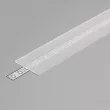 LED profil fedél  "H" FLAT OPÁL