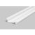 LED profil FLAT8 fehér