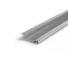 Topmet FLAT8 gipszkarton LED profil natur aluminium változatban 4 méteres szálban