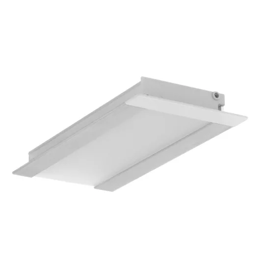 Topmet FLAT8 gipszkarton LED profil natur aluminium változatban 4 méteres szálban