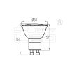 LED GU10 9W Kanlux TEDI MAXX LED NW 4000K 900 lumen 120° 23414