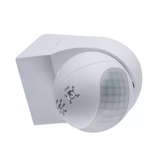 Kanlux ALER MINI-W mozgásérzékelő max 800VA, IP44, 140°