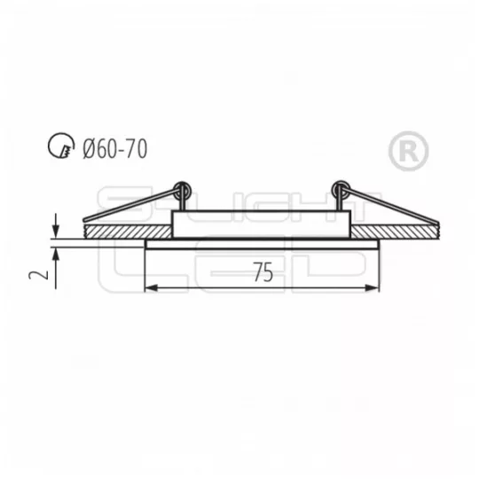 Kanlux NAVI CTX-DS10-B spot lámpa 25990