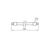 LED T8 fénycső 600mm 9W Kanlux Glassv3 4000K 1260lm 26062