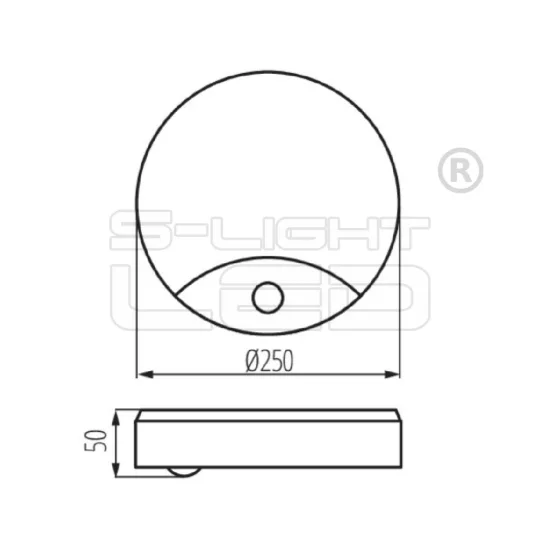 Kanlux SANSO LED 15W-NW-SE lámpa 4000K 26520
