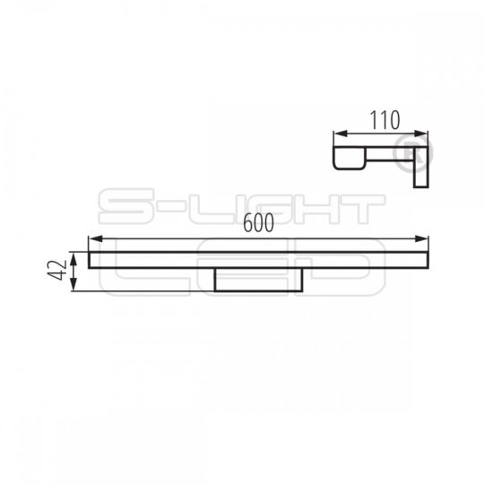 Kanlux ASTEN LED IP44 12W-NW fürdőszobai lámpa