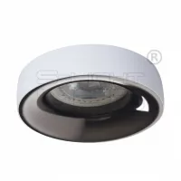   Kanlux ELNIS L W/A dekorációs álmennyezeti spot lámpa, fehér / antracit 27805