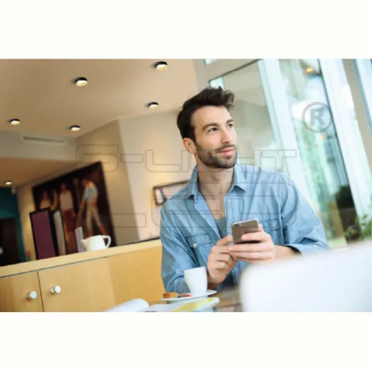 Kanlux ELNIS L W/C dekorációs álmennyezeti spot lámpa, fehér / króm 27806