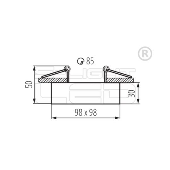 Kanlux 28780 mini gord spot 
