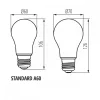 LED E27 18W Kanlux XLED A70 filament WW 2700K 2450 lumen 29648