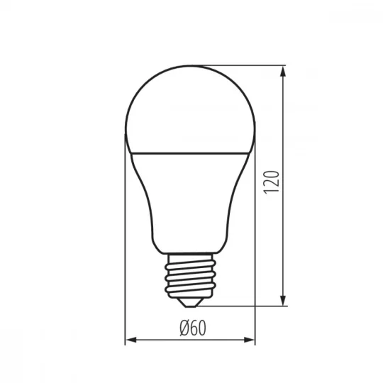 LED E27 13W Kanlux MIO LED A60 NW 4000K 1520 lumen 31207