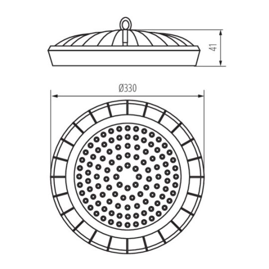 Kanlux Miledo 31406 HB UFO LED 150W-NW csarnokvilágító LED lámpa