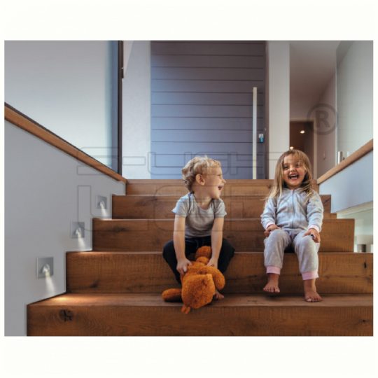 Kanlux lépcsővilágító LED lámpatest MEFIS LED GR-NW, természetes fehér 32499