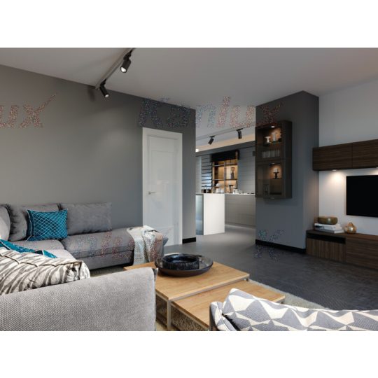 Kanlux ACORD ATL1 30W-940-S6-B sínre szerelhető lámpatest 4000K fekete 33137