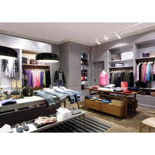 Kanlux ACORD ATL1 30W-940-S6-B sínre szerelhető lámpatest 4000K fekete 33137