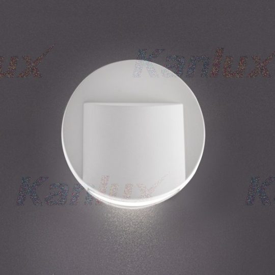 Kanlux lépcsővilágító LED lámpatest ERINUS LED O W-NW természetes fehér 33323