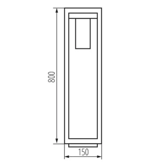 Kanlux VIMO 80 BR kültéri lámpa IP44 34989