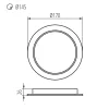 Kanlux TAVO LED DO 18W-NW LED panel 36513