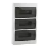 Kanlux DB312S 3x12P/SMD falon kívüli elosztódoboz