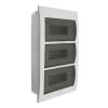 Kanlux DB312F 3x12P/FMD süllyesztett elosztódoboz