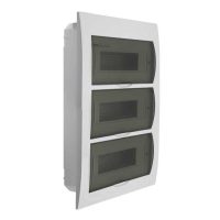 Kanlux DB312F 3x12P/FMD süllyesztett elosztódoboz