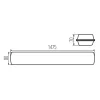 KANLUX MAH MAX 48W 15 NW RYF LED lámpa 7680lm 150cm 38465