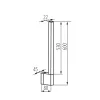 Kanlux YALTE S 06 8W WW-B oldalfali lámpa IP54 38891