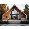 Kanlux YALTE S 06 8W WW-B oldalfali lámpa IP54 38891
