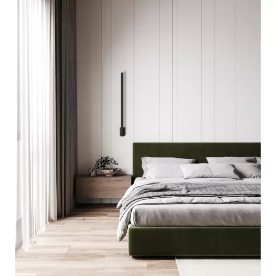 Kanlux YALTE S 06 8W WW-B oldalfali lámpa IP54 38891
