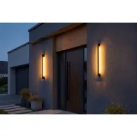 Kanlux YALTE D 09 8W WW-B oldalfali lámpa IP54 38895