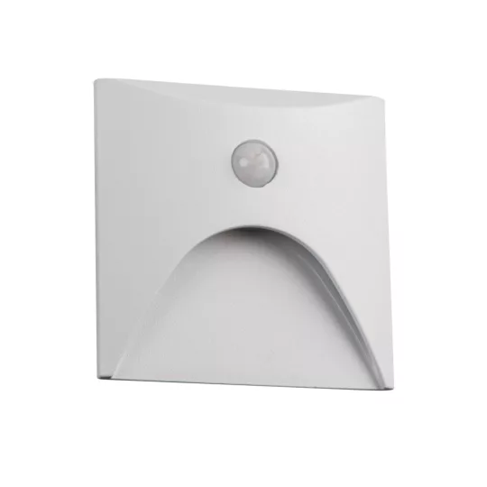 Kanlux lépcsővilágító LED lámpatest EXIN LED PIR L W-WW IP65 39129