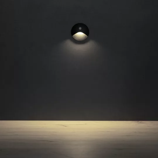 Kanlux lépcsővilágító LED lámpatest EXIN LED PIR O B-WW IP65 39136