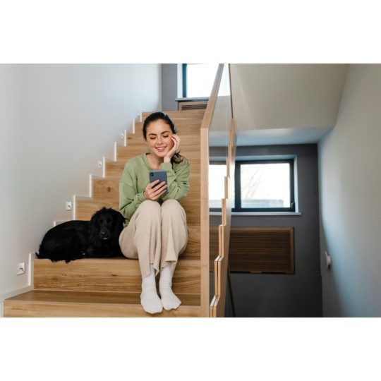 Kanlux lépcsővilágító LED lámpatest EXIN LED L B-NW IP65 39139