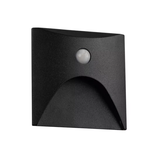 Kanlux lépcsővilágító LED lámpatest EXIN LED PIR L B-NW IP65 39142