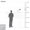 Kanlux ALER JQ-30-B mozgásérzékelő IP44, 160°
