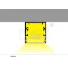 LED profil PHIL53 falon kívüli eloxált