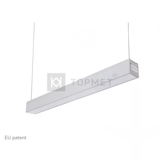LED profil PHIL53 falon kívüli eloxált