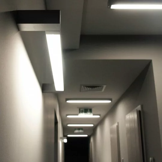LED profil fedél  "C10"  eloxált alumínium