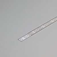 LED profil fedél  "J" víztiszta