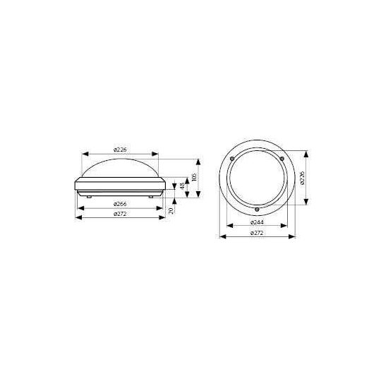 Kanlux MARC DL-60 lámpa E27 7015