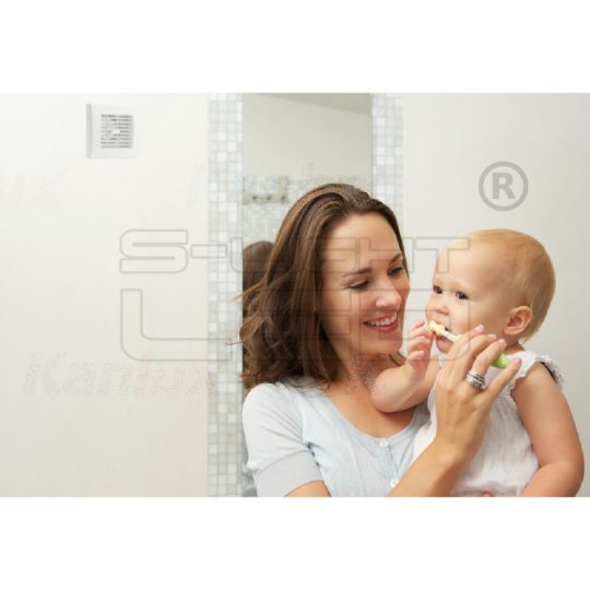 Kanlux AOL 100T zsalus ventilátor 19W 100 m3/h 39 dB időkapcsolóval