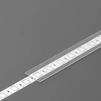 LED profil fedél  "B" víztiszta
