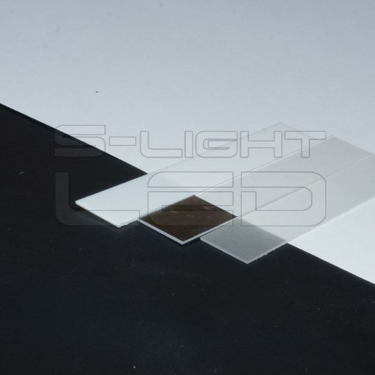 LED profil fedél  "B" matt átlátszó