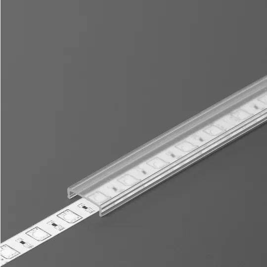 LED PROFIL FEDÉL "C" KLIKK ÁTLÁTSZÓ