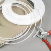   LED profil fedél  "C" klikk ROLL opál 20m tekercs